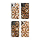 Halloween Skulls and Flowers Impact Phone Case for iPhone 11, iphone 12