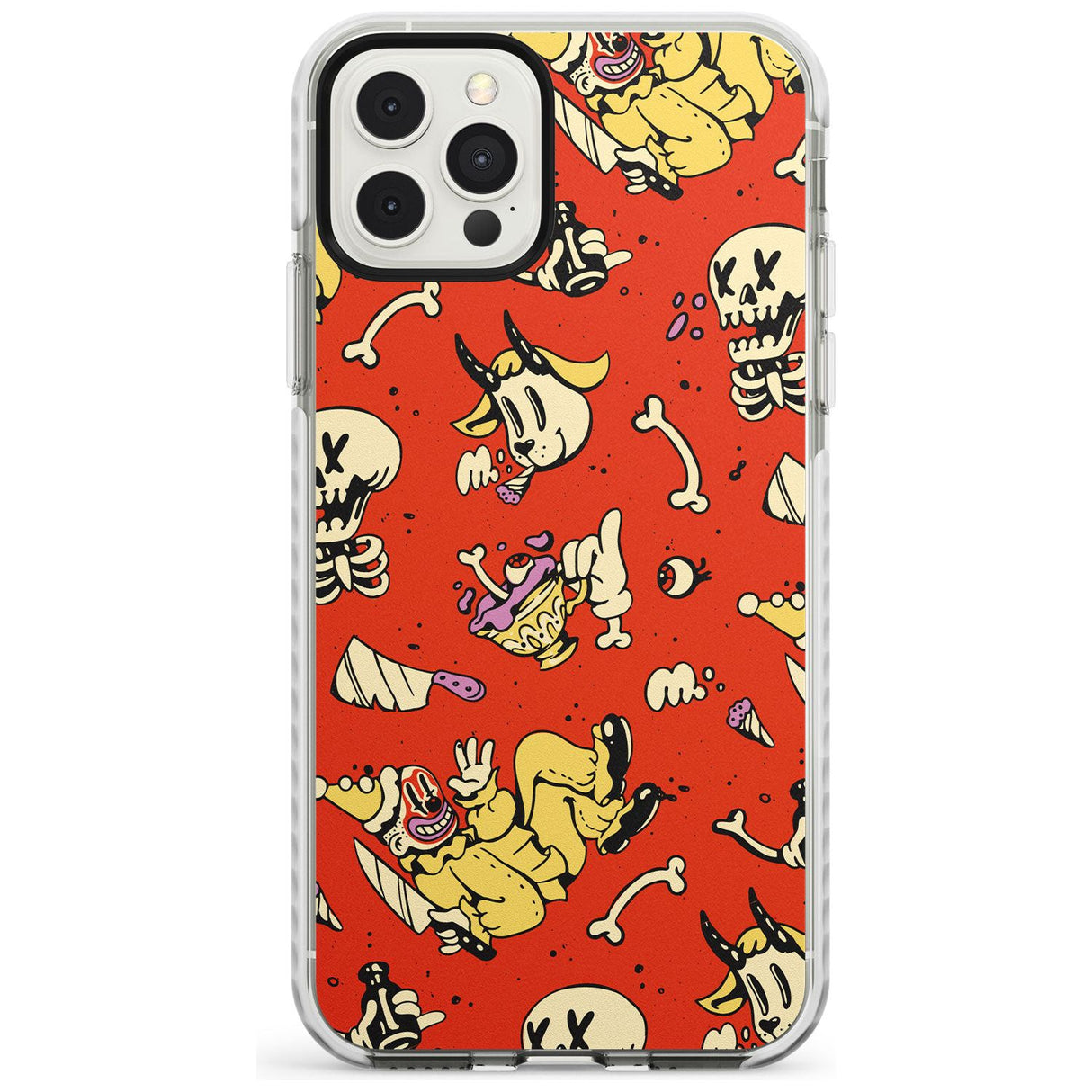 Halloween Mix Pattern Impact Phone Case for iPhone 11, iphone 12