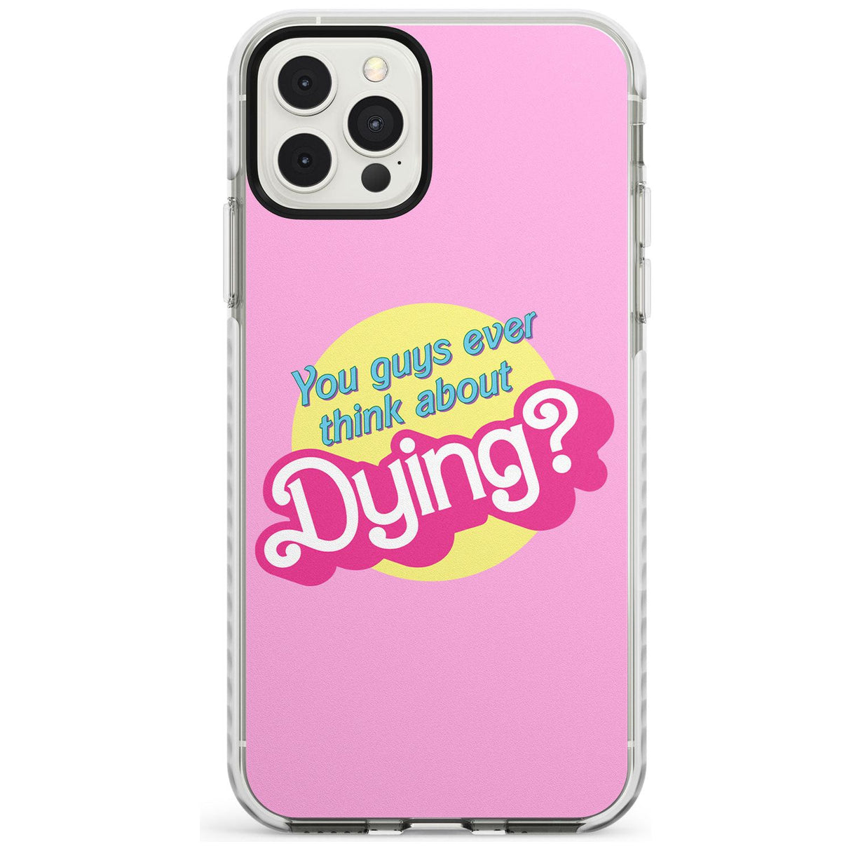 Pink Bolt Pattern Impact Phone Case for iPhone 11, iphone 12