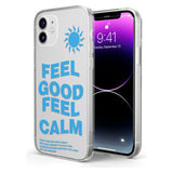 Feel Good Feel Calm (Green) Impact Phone Case for iPhone 11, iphone 12