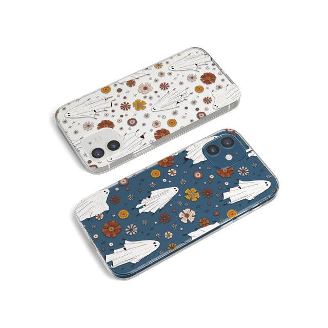 Halloween Skulls and Flowers Impact Phone Case for iPhone 11, iphone 12