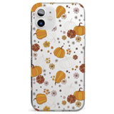 Halloween Skulls and Flowers Impact Phone Case for iPhone 11, iphone 12