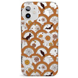 Halloween Skulls and Flowers Impact Phone Case for iPhone 11, iphone 12