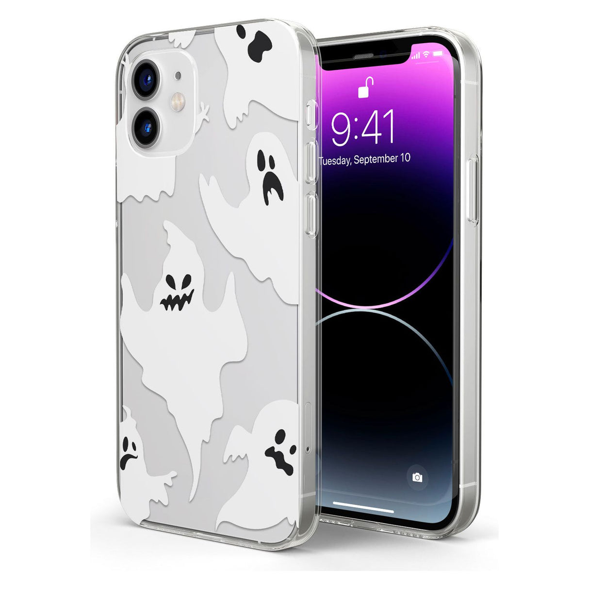 Halloween Mix Pattern Impact Phone Case for iPhone 11, iphone 12