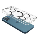 Hand-Drawn Hearts Phone Case for iPhone 12 Pro