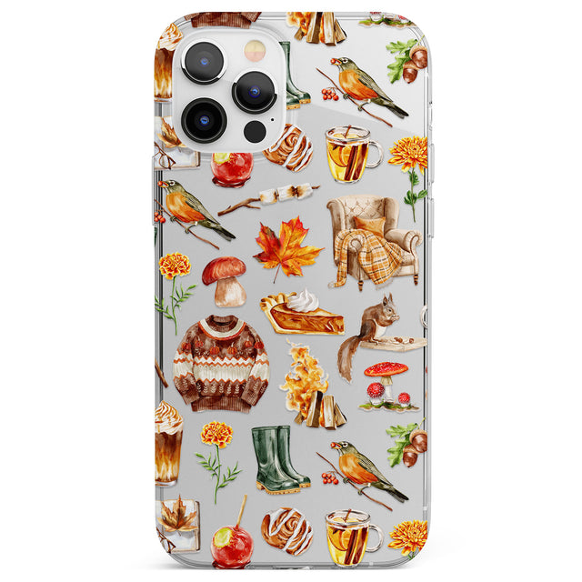 Cozy Autumn Aesthetic Phone Case for iPhone 12 Pro