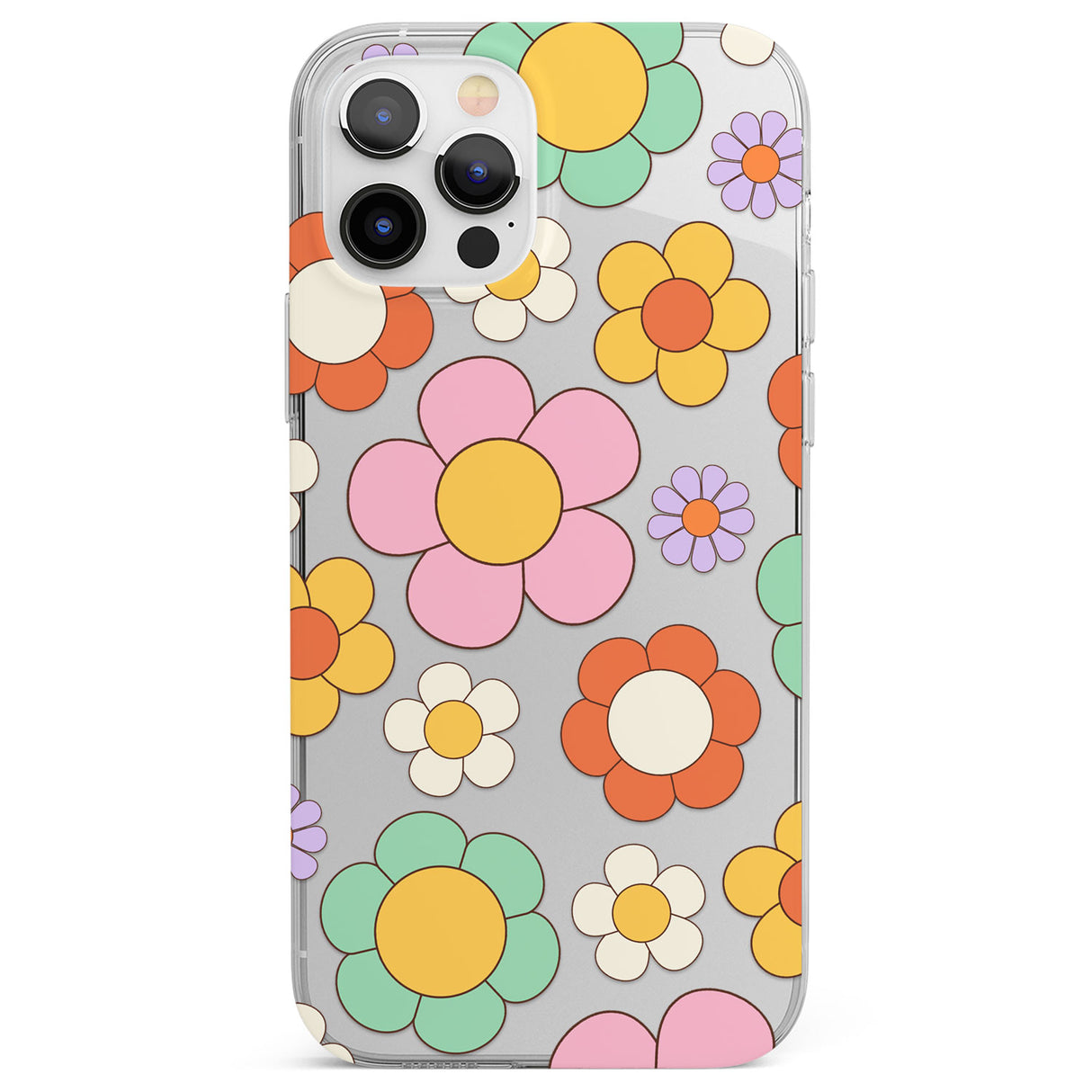 Groovy Blossoms Phone Case for iPhone 12 Pro
