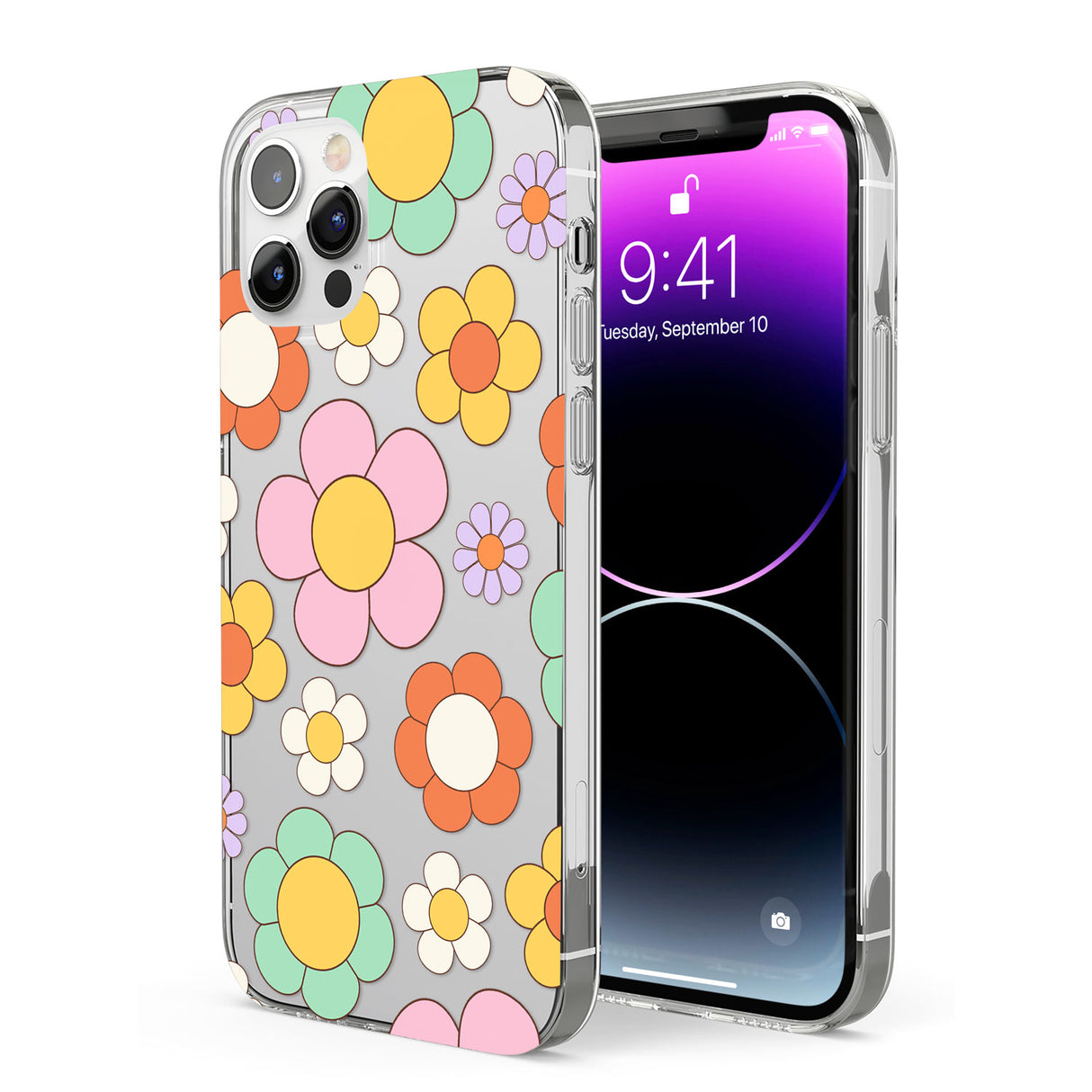 Groovy Blossoms Phone Case for iPhone 12 Pro