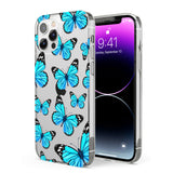 Blue Butterflies Phone Case for iPhone 12 Pro