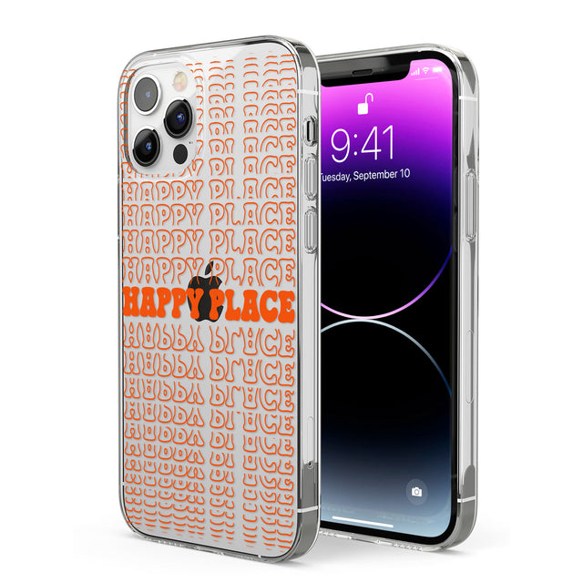 Happy Place (Orange) Phone Case for iPhone 12 Pro