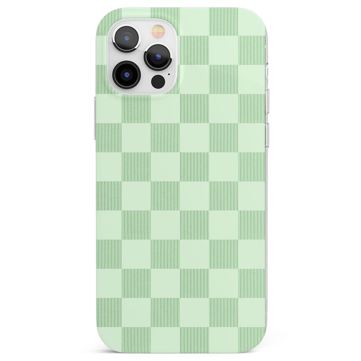 SEAFOAM CHECKERED Phone Case for iPhone 12 Pro