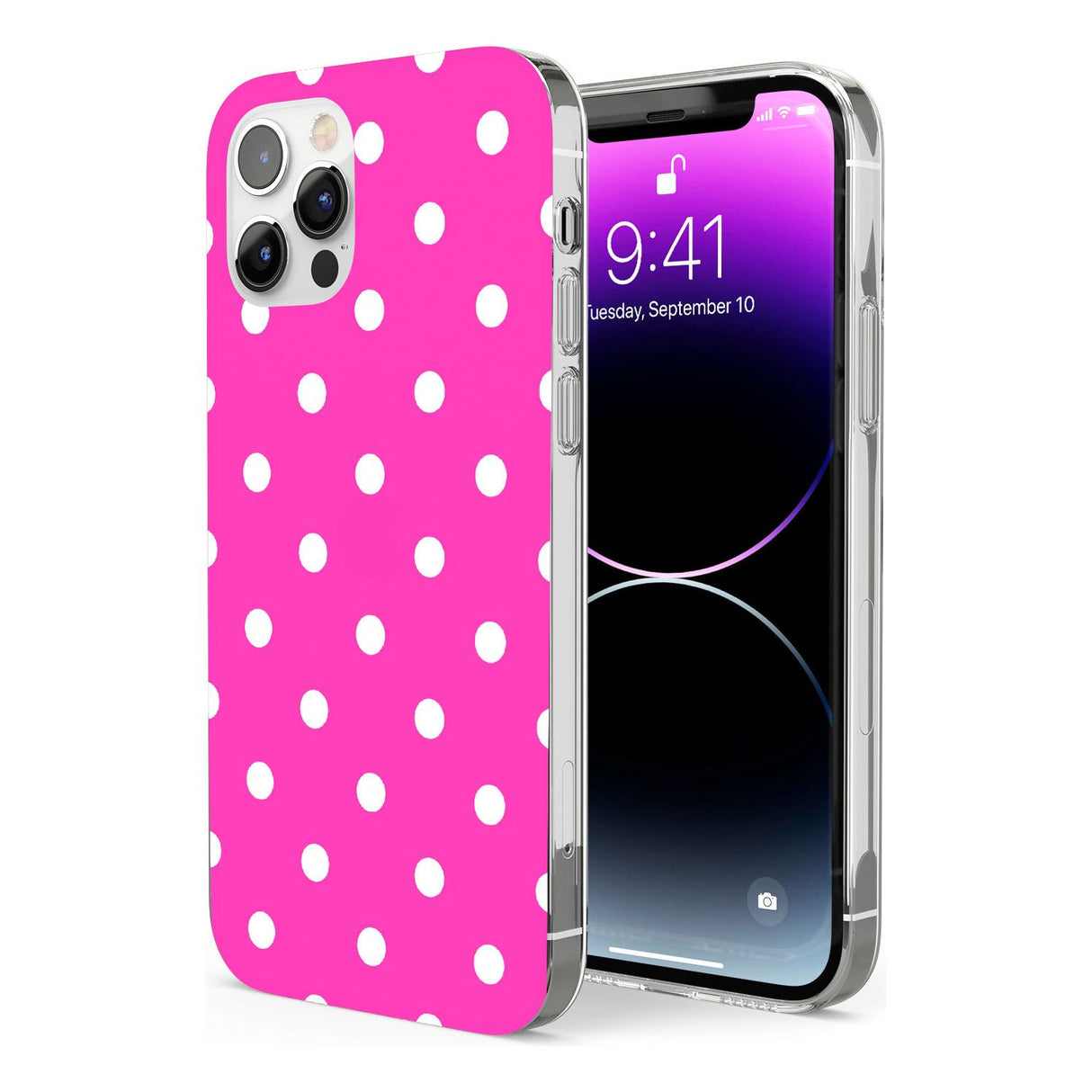 Pink Bolt Pattern Phone Case for iPhone 12 Pro