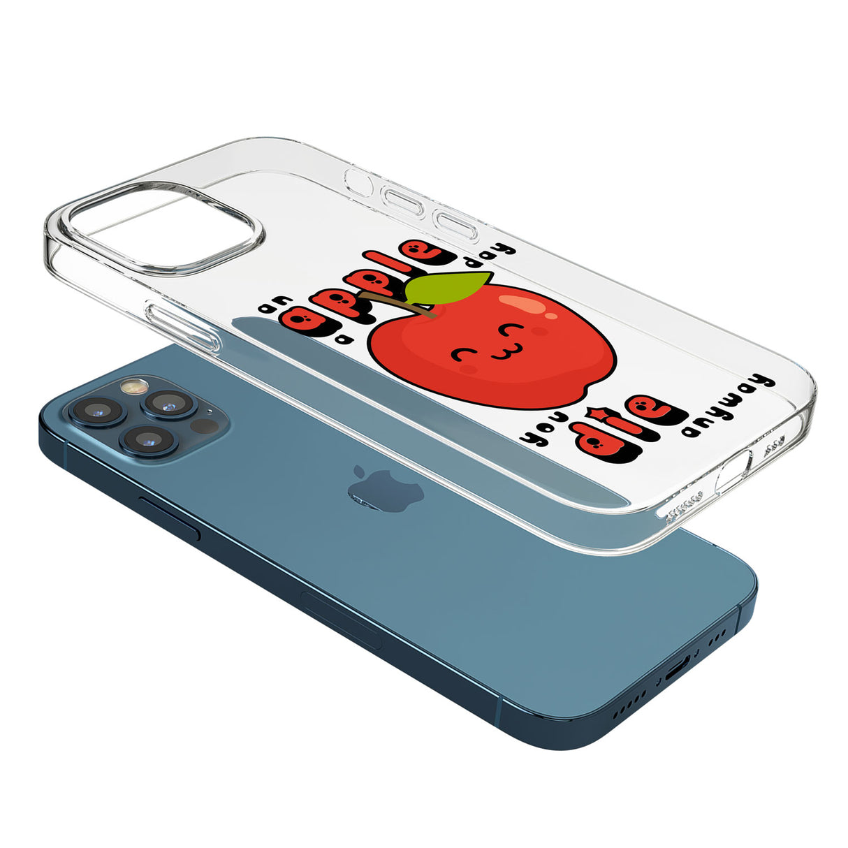 An Apple a Day Phone Case for iPhone 12 Pro