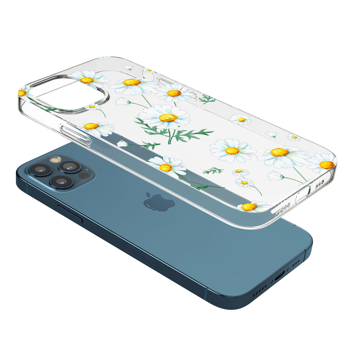 Vintage Painted Daisies Phone Case for iPhone 12 Pro