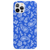 Blue Bandana Phone Case for iPhone 12 Pro