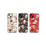 Halloween Skulls and FlowersPhone Case for iPhone 13 Mini