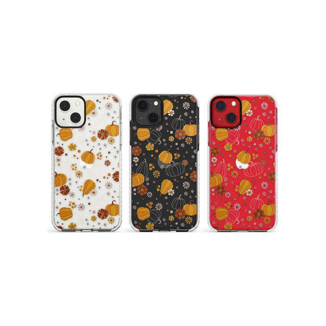 Halloween Skulls and FlowersPhone Case for iPhone 13 Mini