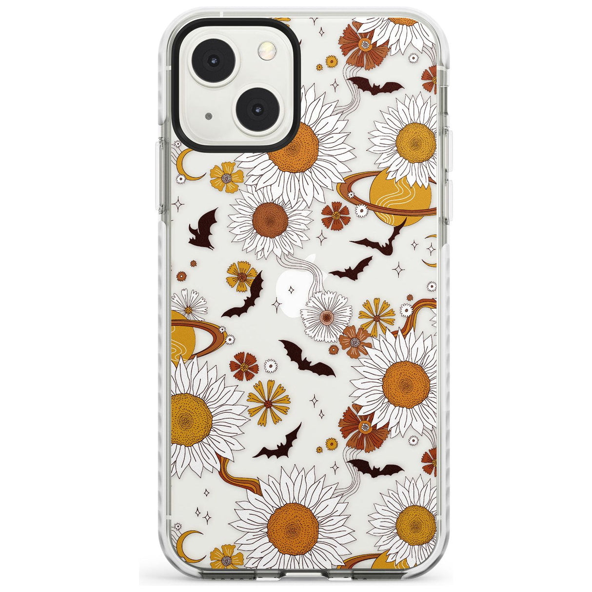 Halloween Skulls and FlowersPhone Case for iPhone 13 Mini