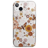 Halloween Skulls and FlowersPhone Case for iPhone 13 Mini