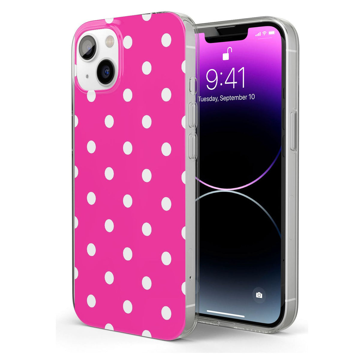 Pink Bolt PatternPhone Case for iPhone 13 Mini