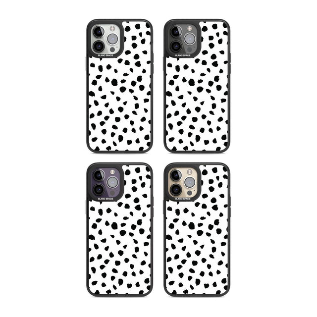 White Dalmatian Print