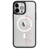 Bride to Be - Transparent Wedding Design Phone Case iPhone 13 Pro Max / Magsafe Black Impact Case Blanc Space