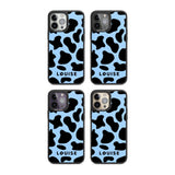 Personalised Blue and Black Cow Print Custom Phone Case iPhone 15 Pro Max / Black Impact Case,iPhone 15 Plus / Black Impact Case,iPhone 15 Pro / Black Impact Case,iPhone 15 / Black Impact Case,iPhone 15 Pro Max / Impact Case,iPhone 15 Plus / Impact Case,iPhone 15 Pro / Impact Case,iPhone 15 / Impact Case,iPhone 15 Pro Max / Magsafe Black Impact Case,iPhone 15 Plus / Magsafe Black Impact Case,iPhone 15 Pro / Magsafe Black Impact Case,iPhone 15 / Magsafe Black Impact Case,iPhone 14 Pro Max / Black Impact Case