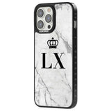 Personalised Initials with Crown on White Marble Custom Phone Case iPhone 15 Pro Max / Black Impact Case,iPhone 15 Plus / Black Impact Case,iPhone 15 Pro / Black Impact Case,iPhone 15 / Black Impact Case,iPhone 15 Pro Max / Impact Case,iPhone 15 Plus / Impact Case,iPhone 15 Pro / Impact Case,iPhone 15 / Impact Case,iPhone 15 Pro Max / Magsafe Black Impact Case,iPhone 15 Plus / Magsafe Black Impact Case,iPhone 15 Pro / Magsafe Black Impact Case,iPhone 15 / Magsafe Black Impact Case,iPhone 14 Pro Max / Black 