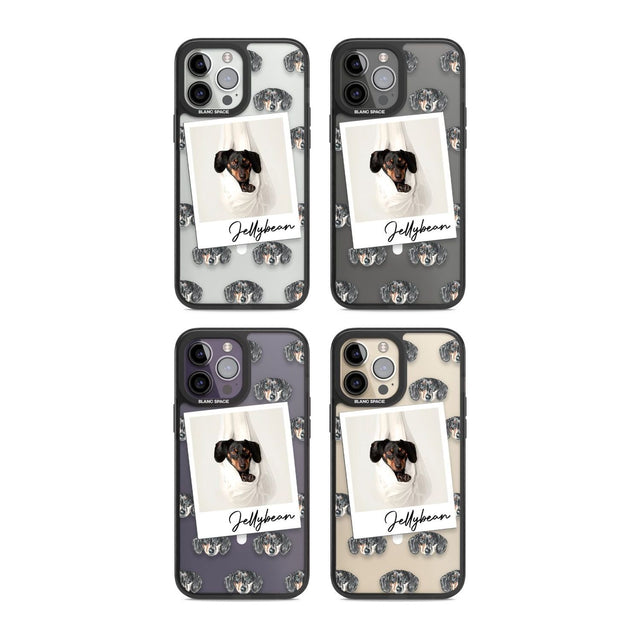 Personalised Dachshund, Black- Dog Photo Custom Phone Case iPhone 15 Pro Max / Black Impact Case,iPhone 15 Plus / Black Impact Case,iPhone 15 Pro / Black Impact Case,iPhone 15 / Black Impact Case,iPhone 15 Pro Max / Impact Case,iPhone 15 Plus / Impact Case,iPhone 15 Pro / Impact Case,iPhone 15 / Impact Case,iPhone 15 Pro Max / Magsafe Black Impact Case,iPhone 15 Plus / Magsafe Black Impact Case,iPhone 15 Pro / Magsafe Black Impact Case,iPhone 15 / Magsafe Black Impact Case,iPhone 14 Pro Max / Black Impact C