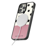 Personalised Pink Border Polka Dot Custom Phone Case iPhone 15 Pro Max / Black Impact Case,iPhone 15 Plus / Black Impact Case,iPhone 15 Pro / Black Impact Case,iPhone 15 / Black Impact Case,iPhone 15 Pro Max / Impact Case,iPhone 15 Plus / Impact Case,iPhone 15 Pro / Impact Case,iPhone 15 / Impact Case,iPhone 15 Pro Max / Magsafe Black Impact Case,iPhone 15 Plus / Magsafe Black Impact Case,iPhone 15 Pro / Magsafe Black Impact Case,iPhone 15 / Magsafe Black Impact Case,iPhone 14 Pro Max / Black Impact Case,iP