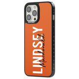 Personalised Bold Name: Orange Custom Phone Case iPhone 15 Pro Max / Black Impact Case,iPhone 15 Plus / Black Impact Case,iPhone 15 Pro / Black Impact Case,iPhone 15 / Black Impact Case,iPhone 15 Pro Max / Impact Case,iPhone 15 Plus / Impact Case,iPhone 15 Pro / Impact Case,iPhone 15 / Impact Case,iPhone 15 Pro Max / Magsafe Black Impact Case,iPhone 15 Plus / Magsafe Black Impact Case,iPhone 15 Pro / Magsafe Black Impact Case,iPhone 15 / Magsafe Black Impact Case,iPhone 14 Pro Max / Black Impact Case,iPhone