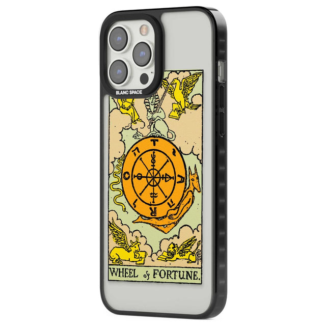 Personalised Wheel of Fortune Tarot Card - Colour Phone Case iPhone 15 Pro Max / Black Impact Case,iPhone 15 Plus / Black Impact Case,iPhone 15 Pro / Black Impact Case,iPhone 15 / Black Impact Case,iPhone 15 Pro Max / Impact Case,iPhone 15 Plus / Impact Case,iPhone 15 Pro / Impact Case,iPhone 15 / Impact Case,iPhone 15 Pro Max / Magsafe Black Impact Case,iPhone 15 Plus / Magsafe Black Impact Case,iPhone 15 Pro / Magsafe Black Impact Case,iPhone 15 / Magsafe Black Impact Case,iPhone 14 Pro Max / Black Impact