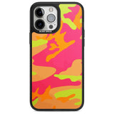 Neon Camo Phone Case iPhone 13 Pro Max / Magsafe Black Impact Case Blanc Space