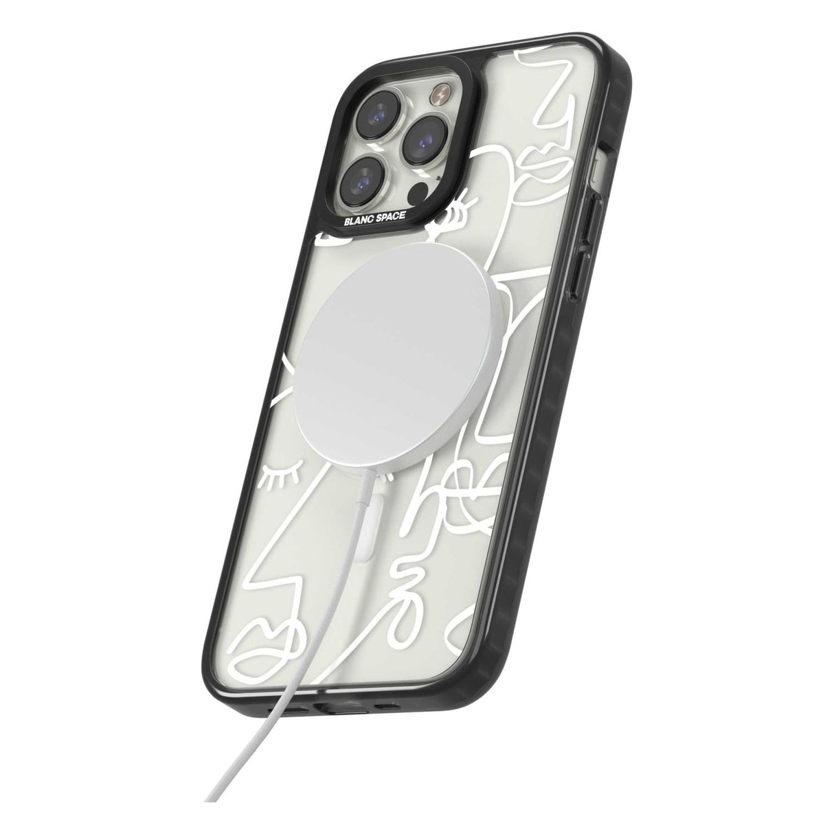 Abstract Continuous Line Faces White on Clear Phone Case iPhone 15 Pro Max / Black Impact Case,iPhone 15 Plus / Black Impact Case,iPhone 15 Pro / Black Impact Case,iPhone 15 / Black Impact Case,iPhone 15 Pro Max / Impact Case,iPhone 15 Plus / Impact Case,iPhone 15 Pro / Impact Case,iPhone 15 / Impact Case,iPhone 15 Pro Max / Magsafe Black Impact Case,iPhone 15 Plus / Magsafe Black Impact Case,iPhone 15 Pro / Magsafe Black Impact Case,iPhone 15 / Magsafe Black Impact Case,iPhone 14 Pro Max / Black Impact Cas