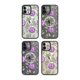 Purple Blossoms Transparent Floral