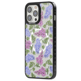 Purple Blossoms Transparent Floral