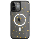 Mixed Yellow Flowers - Dried Flower-Inspired Phone Case iPhone 13 Pro Max / Magsafe Black Impact Case Blanc Space