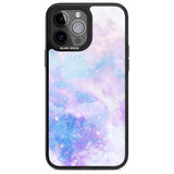 Light Blue Galaxy Pattern Design Phone Case iPhone 13 Pro Max / Magsafe Black Impact Case Blanc Space