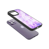 Purple Galaxy Pattern Design