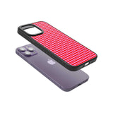 Neon Pink & Red Houndstooth Pattern Phone Case iPhone 15 Pro Max / Black Impact Case,iPhone 15 Plus / Black Impact Case,iPhone 15 Pro / Black Impact Case,iPhone 15 / Black Impact Case,iPhone 15 Pro Max / Impact Case,iPhone 15 Plus / Impact Case,iPhone 15 Pro / Impact Case,iPhone 15 / Impact Case,iPhone 15 Pro Max / Magsafe Black Impact Case,iPhone 15 Plus / Magsafe Black Impact Case,iPhone 15 Pro / Magsafe Black Impact Case,iPhone 15 / Magsafe Black Impact Case,iPhone 14 Pro Max / Black Impact Case,iPhone 1