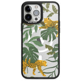 Two Jaguars & Foliage Jungle Cat Pattern