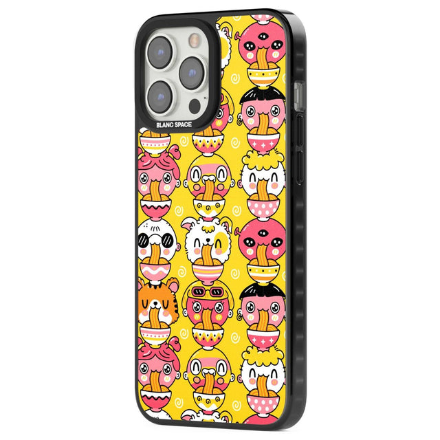 Ramen Noodle Kawaii Pattern