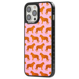 Tigers on Pink Pattern