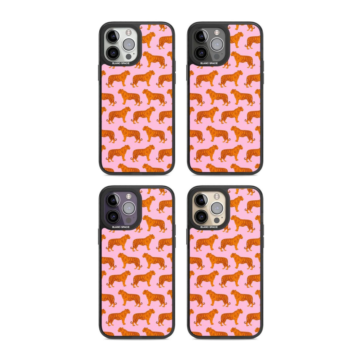 Tigers on Pink Pattern