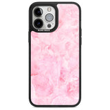 Bright Pink Onyx Marble Texture Phone Case iPhone 13 Pro Max / Magsafe Black Impact Case Blanc Space