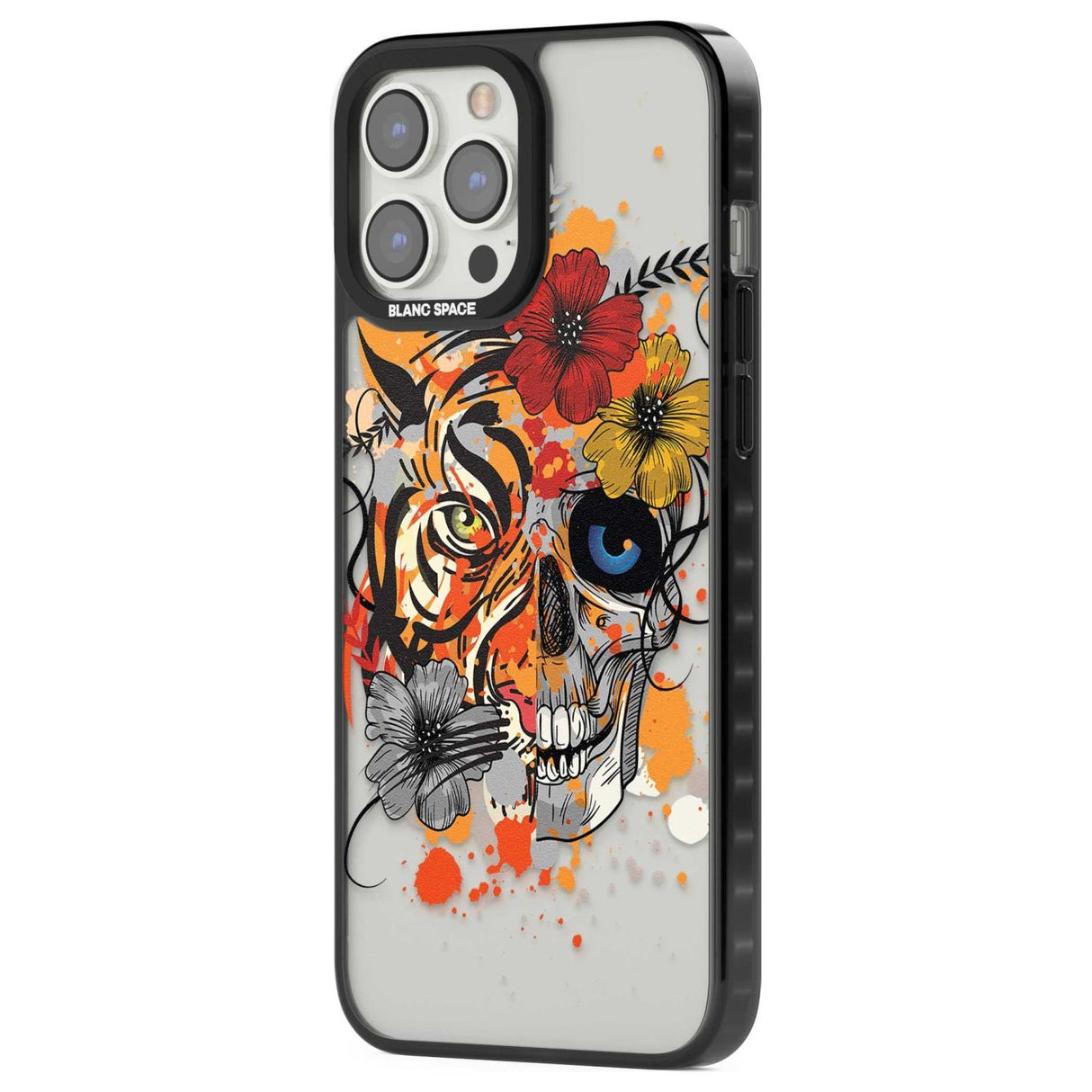 Sugar Skull Tiger Floral