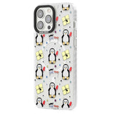 Cute Penguin Pattern Clear