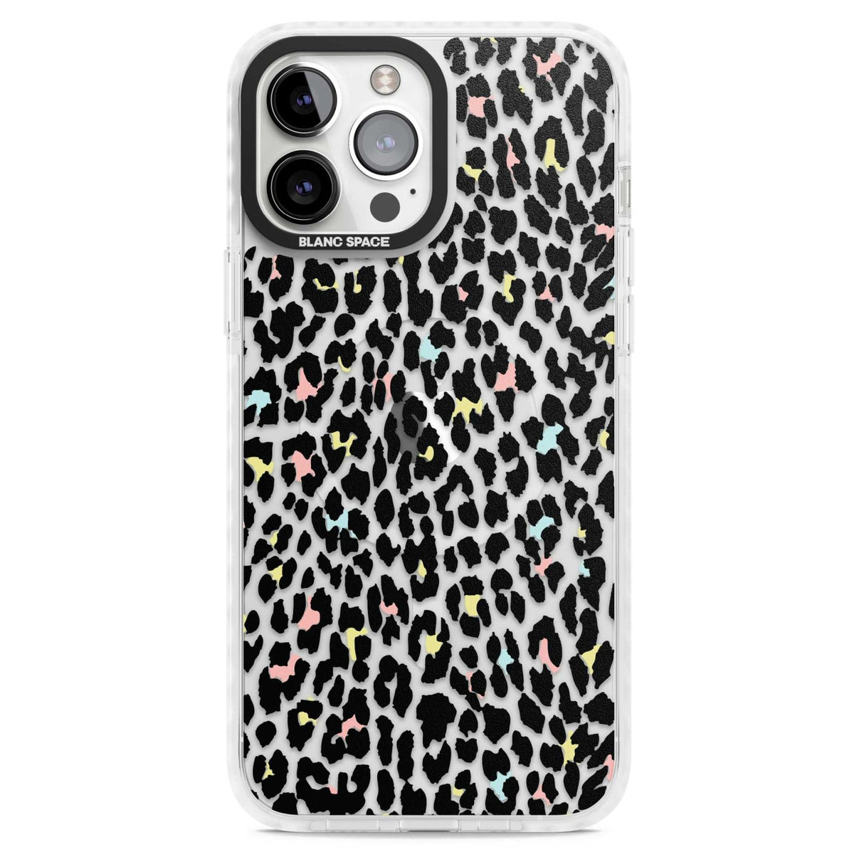 Mixed Pastels Leopard Print - Transparent