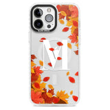 Personalised Monogram Autumn Leaves