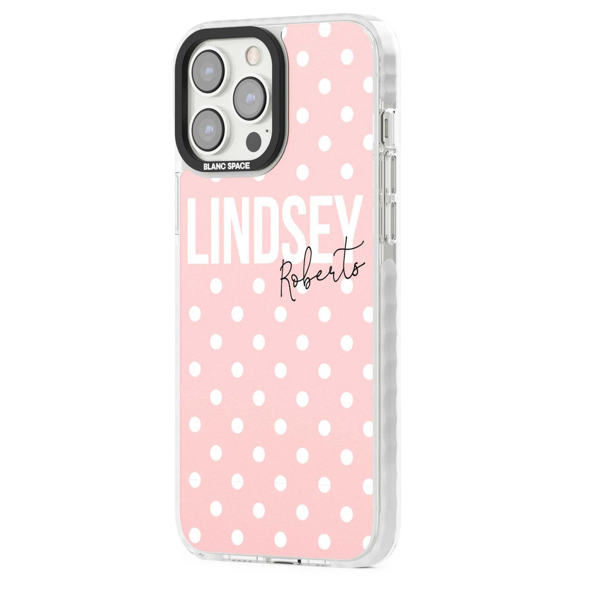 Personalised Pink Polka